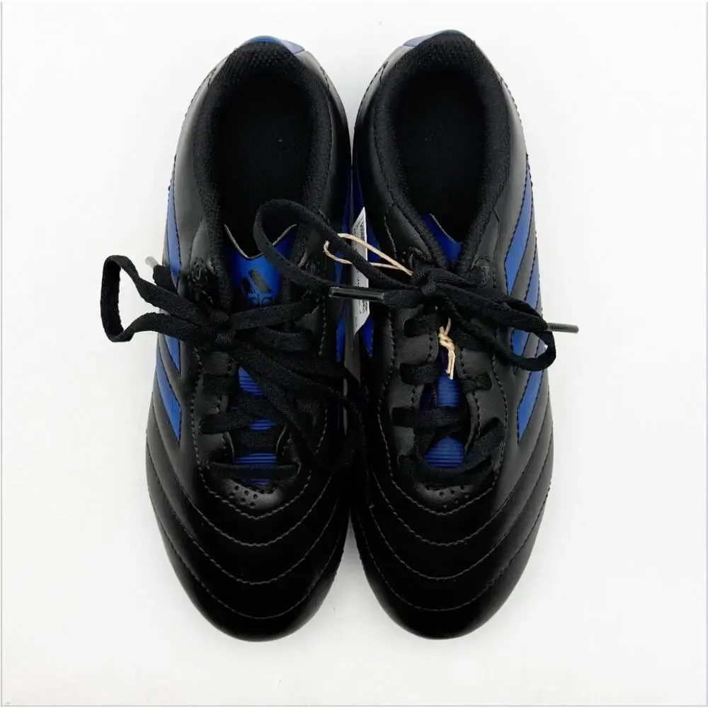 Adidas Youth Goletto VIII Firm Ground Soccer Cleats Size 3.5 Black Blue NWOB - Picture 6 of 12